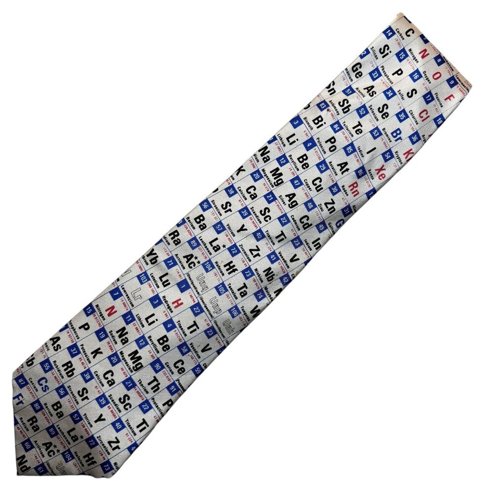 Periodic Table of the Elements Neck Tie